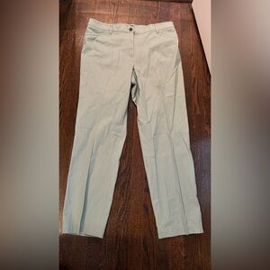 Talbots Womens NWT green Chino